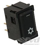 Climate Control Unit Switch 944 / 968 / 964 - Air Conditioning - Black