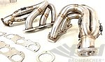 Long Tube Bypass Race Header Set 981 Cayman and Boxster - Cargraphic