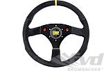 OMP Steering Wheel - Incl. OMP Horn Button - Ø 320 mm - Black Suede