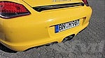 Rear Spoiler Varnished Carbon - 986 Boxster / 987.1/987.2 Boxster/Cayman
