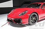 Front Spoiler Lip Varnished Carbon "918 Spyder Style" - 981 Boxster/Cayman GTS