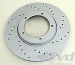 Front Sport Brake Disc - 282 x 20.5 mm - Drilled - Multiple Models - With ABE