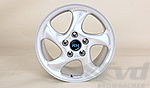 Wheel - RH - Turbo Twist Style - 8.5 x 18 ET 52 - Silver