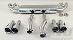 Performance Muffler 958.1 Cayenne Turbo / Turbo S - Sport Sound - With Quad 4" (100mm) Exhaust Tips