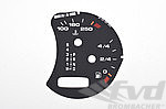 gauge face fuel tank black  Boxster/996/Turbo/GT2 (with BC) US Tiptronic