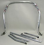 Heigo Roll Bar 997.1 and 997.2 Coupe - Aluminum - Bolt-in - Single Diagonal + Tunnel Supports