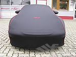 Brombacher Exclusive Cover 996/997,without rear spoiler  black, red stiching incl. bag, with Logo