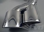 Exhaust Tip Set 957 Cayenne S / GTS - Brombacher Edition - Quad Oval - Polished Stainless Steel