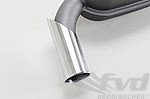 Muffler 911 F Model - Street - Stainless Steel / Coated - 2 in x 1 out - Ø 60 mm (2.36") Tip