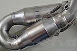 Race End Muffler 996 3.4 L - Catalytic Bypass - For Use with OEM Headers