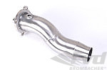 Muffler / Catalytic Bypass Exhaust Pipe 993 Turbo / GT2 - Race - GT2 EVO - Right