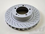 Front Sport Brake Disc - 304 x 32 mm - Drilled - Right - Multiple Models - With ABE