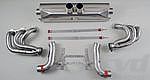 Race Exhaust System 996 GT3 Cup - Catalytic Bypass - Headers + Catalytic Bypass + Muffler