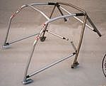Roll Cage 993 - Steel - Coupe - Without Sunroof - Weld-in - Diagonal and Tunnel Support