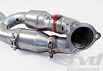 Race Exhaust System 997.1 - Brombacher Edition - Catalytic Bypass with Turndown Tips