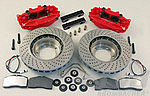 Sport Brake System 964 C2 / C4 - FRONT - 4 Piston - 322 x 32 mm - Drilled Discs