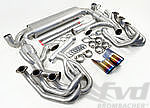 Exhaust System 964 - SPORT - TITANIUM - 100 Cell Catalytics- Dual Outlet - With Heat