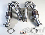 Exhaust System, 981, Quiet Version with 200 Cell "HD" Cats