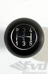 Shift Knob 911  1965-71 / 914 - Black - 5 Speed 901 Manual Transmission - Gloss Finish