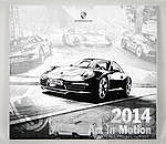 Calender 2014 Porsche calender "Art in Motion"