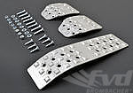 Pedal Set 955 / 957 Cayenne Manual - Aluminum - Flat Top Cleat - With FVD Logo