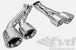 Sport Exhaust System 997.1 - Brombacher Edition - 200 Cell HF Sport Cats - Dual 3.5" (90 mm) Tips