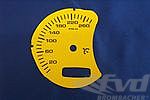 gauge face km/h  yellow Boxster  with BC