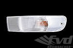 Clear Front Turn Signal 993 / 993 Turbo / 993 GT2 - European - Left - Genuine