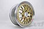 BBS Motorsport E88 Wheel - 8 x 18 ET 49 - Forged - Aluminium Center Gold