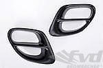 Euro Style Side Air Inlet Set 986 Boxster / S - Satin Black