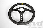 Steering Wheel Kit - ATIWE - Race Series - Black Leather / Black Stitching