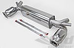 Sport Exhaust System 991.1 Turbo / Turbo S - Brombacher - Sound Version - For OEM Tips