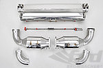 Sport Exhaust System 996 Turbo / 996 GT2 - Brombacher Edition - 200 Cell Sport Cats