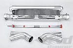 Street Muffler 991.1 Turbo / Turbo S - Brombacher - Sound Version - For OEM Cats and Tips