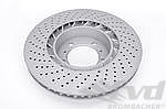 Brake disk front right 997-2 C2/C4 09-, 991 C2 / C4 , 981 Cayman S und Boxster S