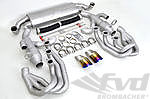 Exhaust System 964 - SPORT - TITANIUM - 200 Cell Catalytics- Dual Outlet - With Heat
