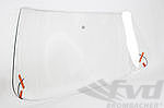 Heated Front Windshield 911 G Model - Clear - With Mirror Holder