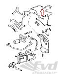 Camshaft Oil Feed Line 911 / 930 / 914-6  1966-83 - Left - Without Hydraulic Tensioner