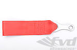 Abschleppöse (DMSB) rot, Schlaufenlänge 10cm, mit Schraubbeschlag B23 A, für Schrauben bis 12mm