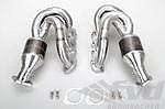 Sport Headers "M&M Edition"  981 GT4 / Spyder with 200 cell HD sport catalytics