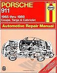 Haynes Repair Manual 911 1965-89 - English