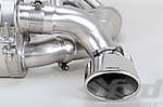 Exhaust System 964 - RACE - 100 Cell Catalytics - Single Outlet - Without Heat