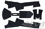 Teppichsatz komplett Touring 72-73 schwarz Stichelvelour