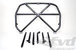 Roll Bar 991 - Steel - Bolt-in - Sunroof - X-Diagonal + Harness Bar + T-Support + V-Support