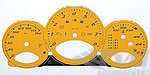 Instrument Face Set 987.1 - 3.2 L / 3.4 L - Speed Yellow - Tiptronic - MPH - 190 MPH