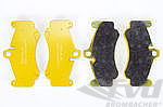 Pagid jaune AV 996GT3 04-/GT3 cup 02-/996GT2/997T/997GT3 -10 (6 pistons mais pas pour 997 cup)