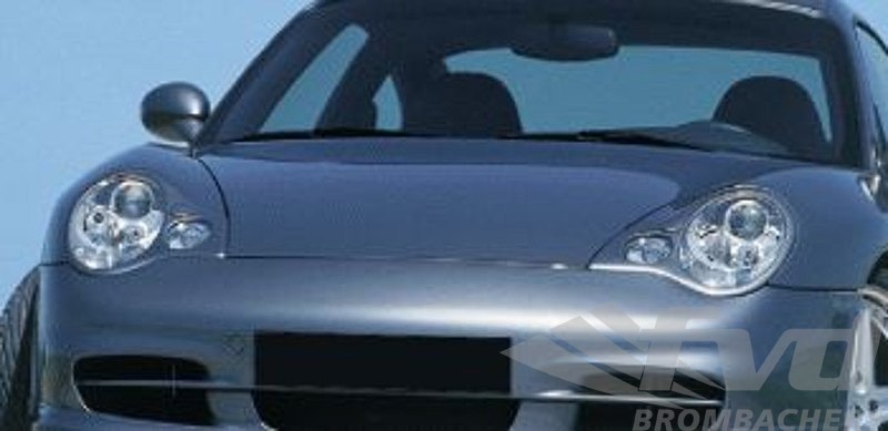 02-05 Lamin-x Custom Fit Blue w/Washer Cutout Headlight Covers for Porsche 911 Carrera 