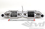 Sport Muffler 991 S - 3.8 L "Brombacher" with Valves and Tips