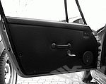 RS Inner Door Panel Set 911 / 930 / 964 / 993 - Leatherette - Black Door Pulls
