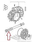 Wellendichtring Getriebe Rohr 930 75-89